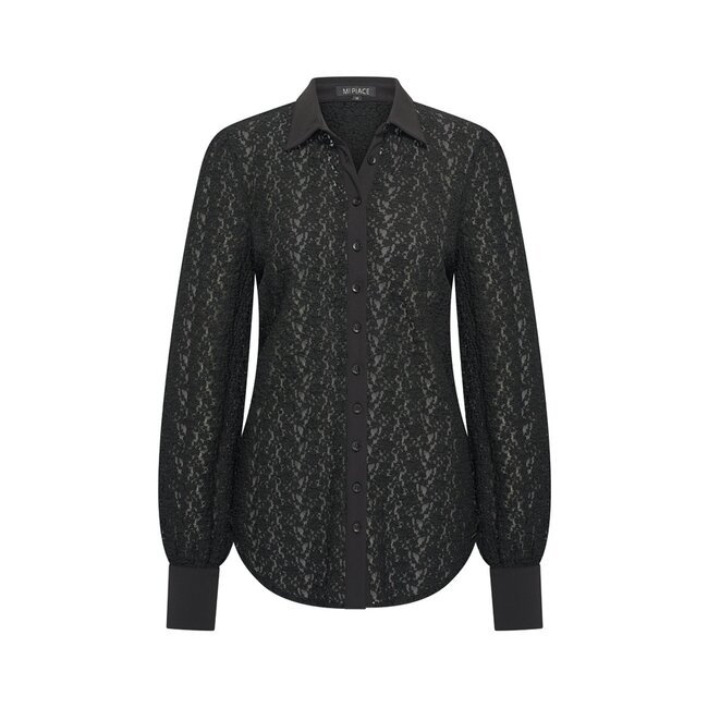 MI PIACE Travel Blouse Lace 202694 Black