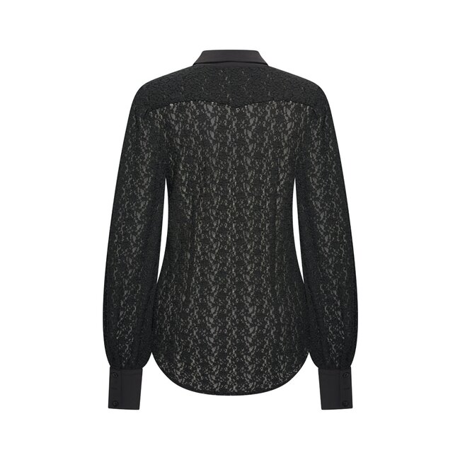 MI PIACE Travel Blouse Lace 202694 Black