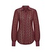 MI PIACE Travel Blouse Lace 202694 Burgundy