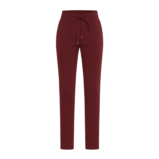 MI PIACE Travel Broek Uni 2134 Burgundy