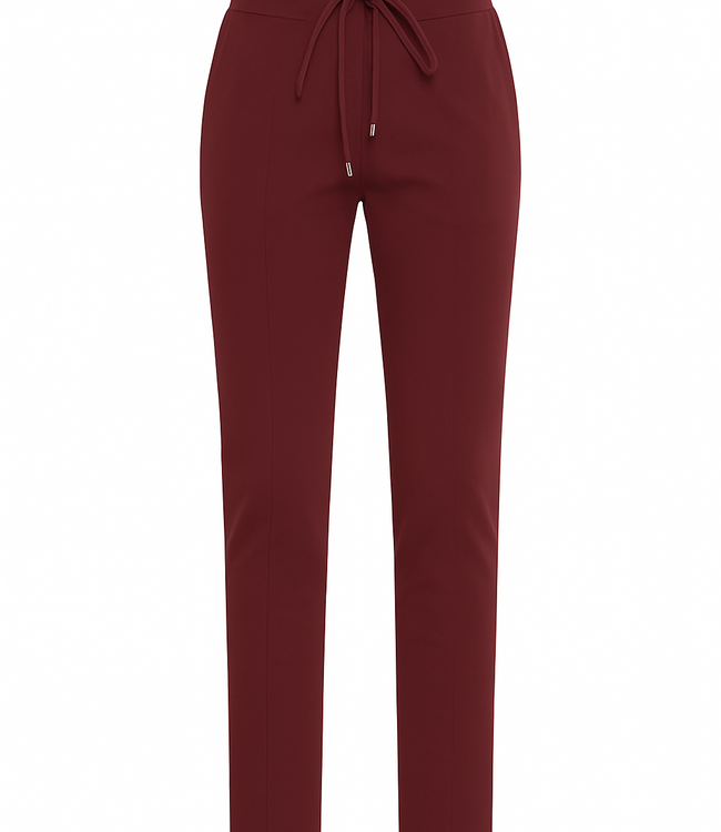MI PIACE Travel Broek Uni 2134 Burgundy
