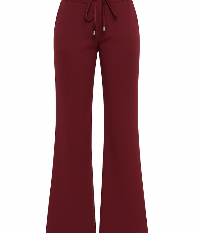 MI PIACE Travel Pantalon Uni 2136 Burgundy