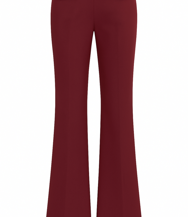 MI PIACE Travel Pantalon Uni 2136 Burgundy
