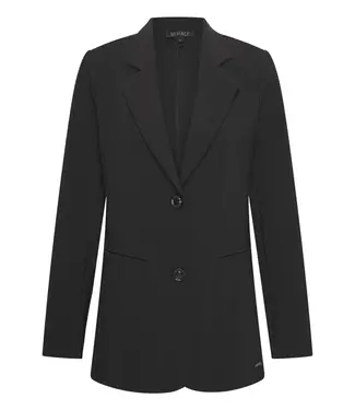 MI PIACE Bonded Travel Lang Blazer 202634 Black