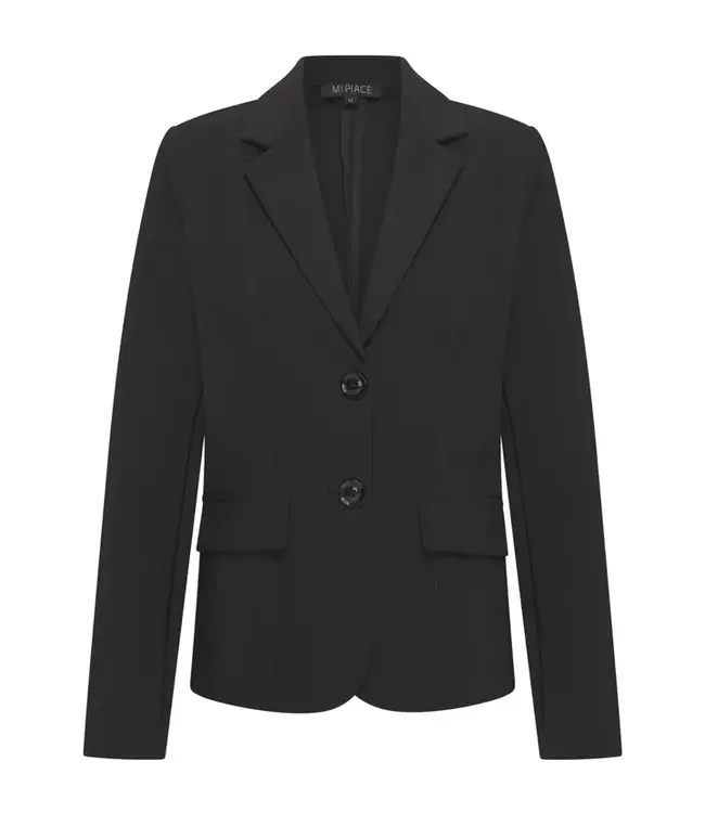 MI PIACE Bonded Travel Uni Blazer 202646 Black