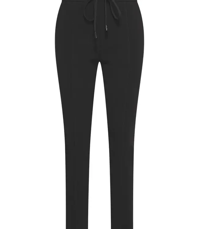 MI PIACE Bonded Travel Broek Skinny  202632 Black