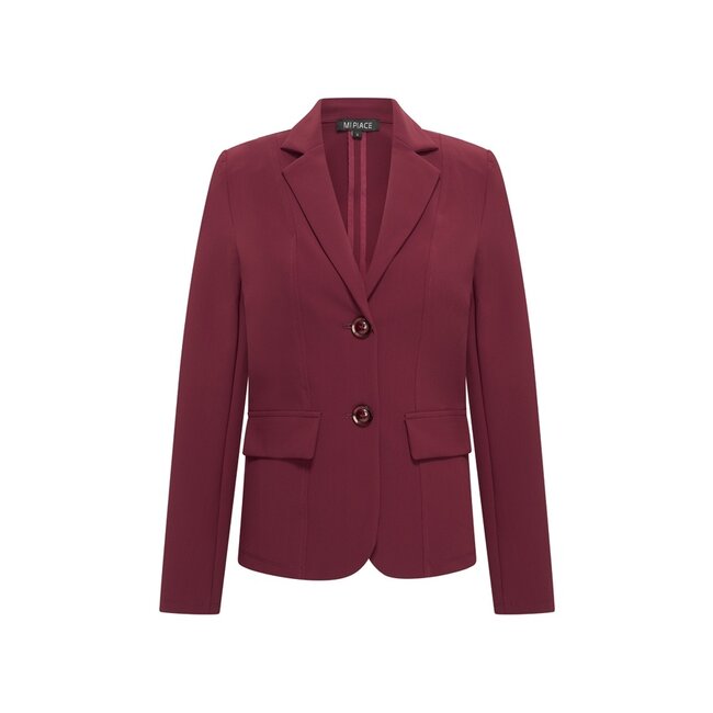 MI PIACE Bonded Travel Uni Blazer 202646 Burgundy