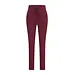 MI PIACE Bonded Travel Broek Skinny  202632 Burgundy