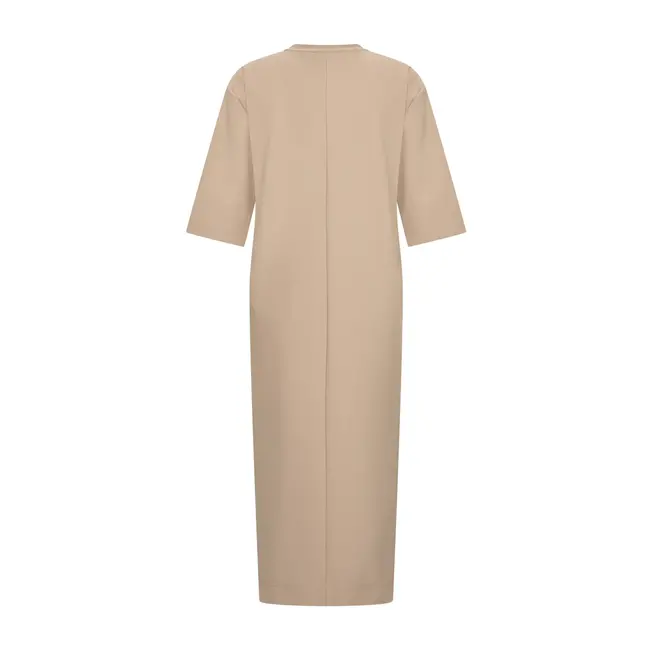 MI PIACE Bonded Travel Jurk Maxi 202692 Latte