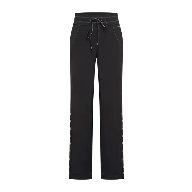 MI PIACE Bonded Travel Broek 202683 Black