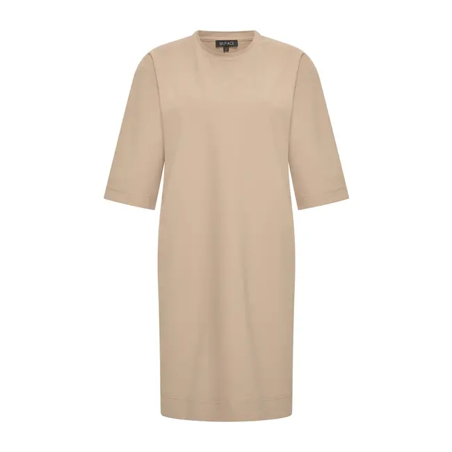 MI PIACE Bonded Travel Jurk Midi 202682 Latte