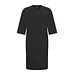 MI PIACE Bonded Travel Jurk Midi 202682 Black