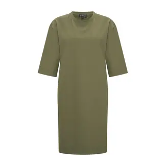 MI PIACE Bonded Travel Jurk Midi 202682 Deep Depth