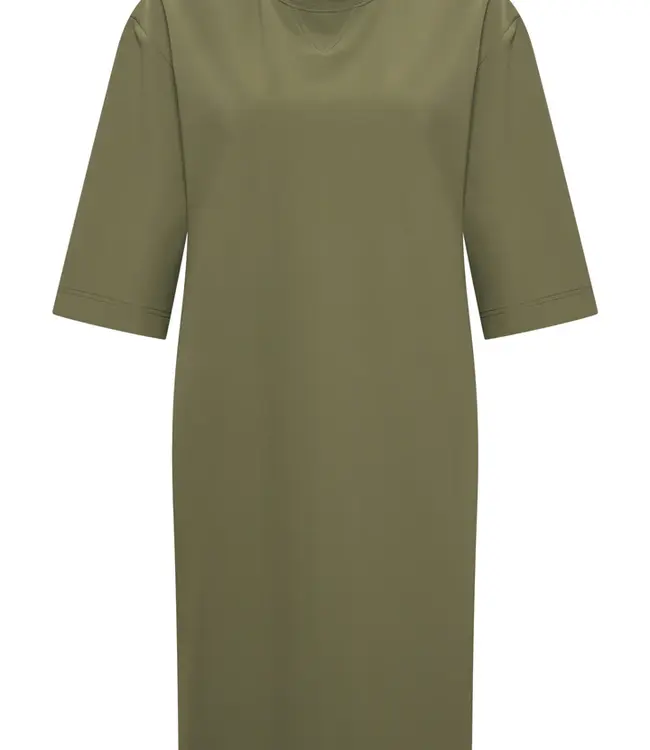 MI PIACE Bonded Travel Jurk Midi 202682 Deep Depth