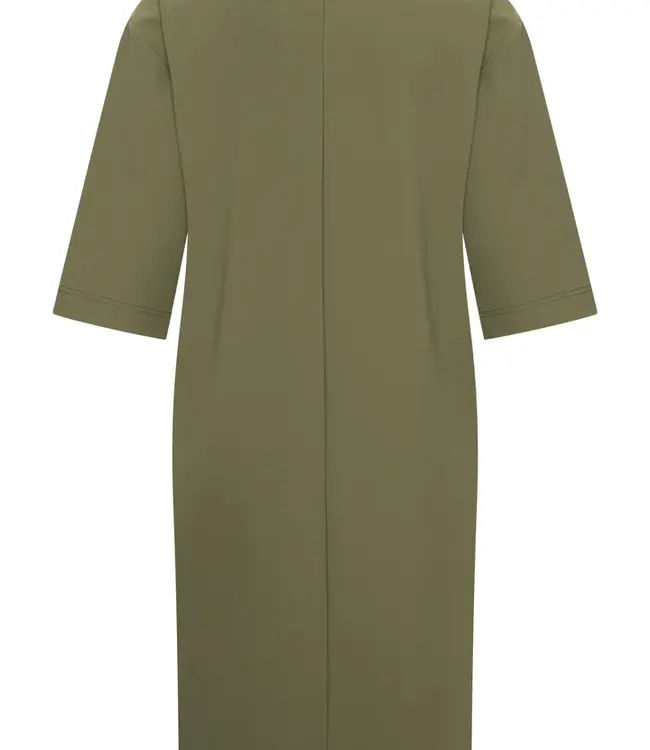 MI PIACE Bonded Travel Jurk Midi 202682 Deep Depth