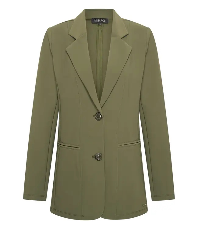 MI PIACE Bonded Travel Lang Blazer 202634 Deep Depth