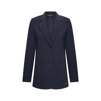 MI PIACE Bonded Travel Lang Blazer 202634 Dark Blue
