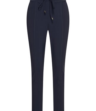 MI PIACE Bonded Travel Broek Skinny  202632 Dark Blue