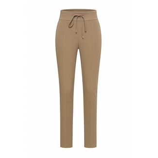 MI PIACE Bonded Travel Broek Skinny  202632 Latte