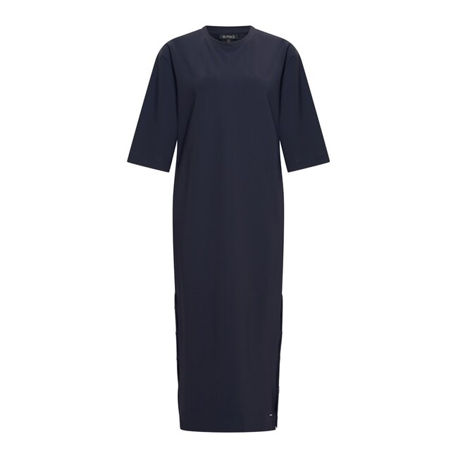 MI PIACE Bonded Travel Jurk Maxi 202692 Dark Blue