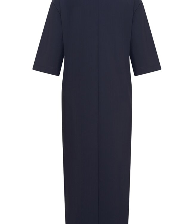 MI PIACE Bonded Travel Jurk Maxi 202692 Dark Blue