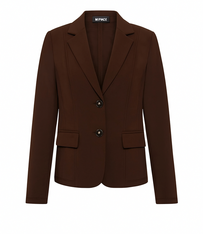 MI PIACE Bonded Travel Uni Blazer 202646 Espresso