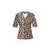 MI PIACE Travel Top Leopard Print Latte 202271