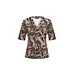 MI PIACE Travel T-shirt Swirly Print Caramel 202271