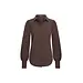 MI PIACE Travel Blouse Pofmouw Uni Espresso 202037