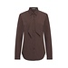 MI PIACE Travel Blouse Bow Espresso 202709