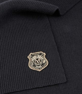 Morgan Knitted scarf 252-5ebom black