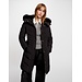 Morgan Long padded jacket with hood 242-Galex black