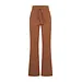 MI PIACE Bonded Travel Broek Flared 202631 Rust