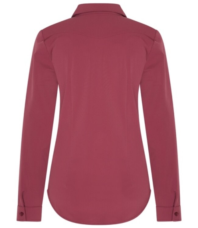 MI PIACE Travel Blouse Uni  60840 Burgundy