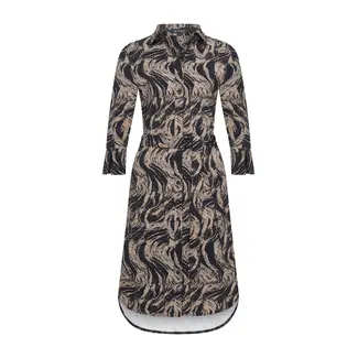 MI PIACE Travel Jurk Swirly Print 202092 Falcon