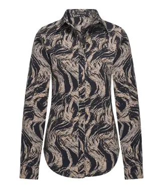MI PIACE Travel Blouse Print Swirly 60840 Falcon