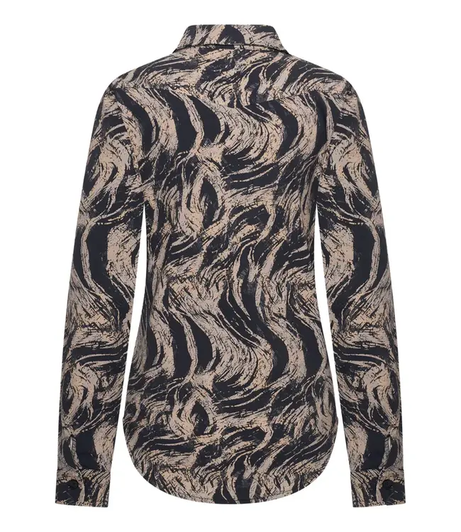 MI PIACE Travel Blouse Print Swirly 60840 Falcon