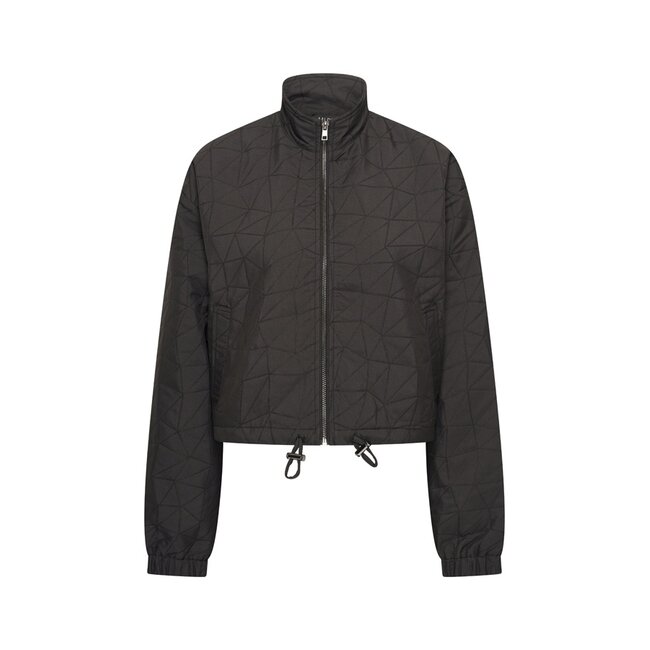 MI PIACE Travel Jacket Woven Pattern MP2020038 Black