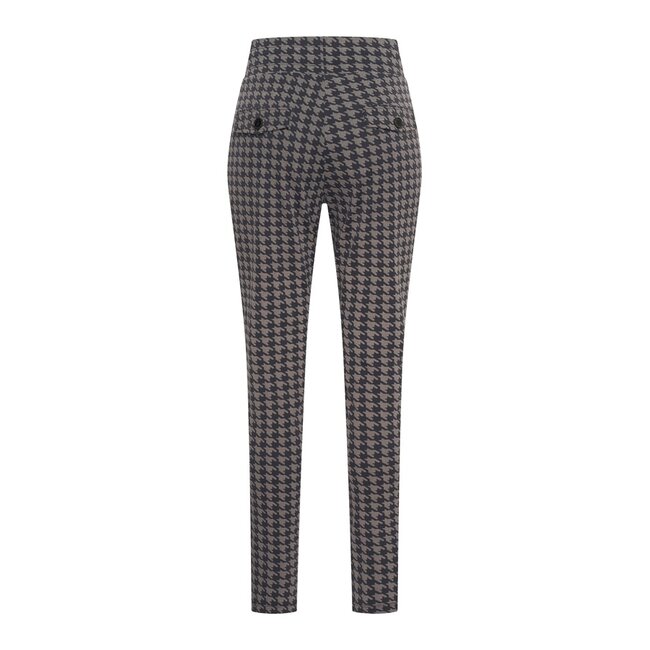 MI PIACE Travel Broek Print Houndstooth 202016 Falcon