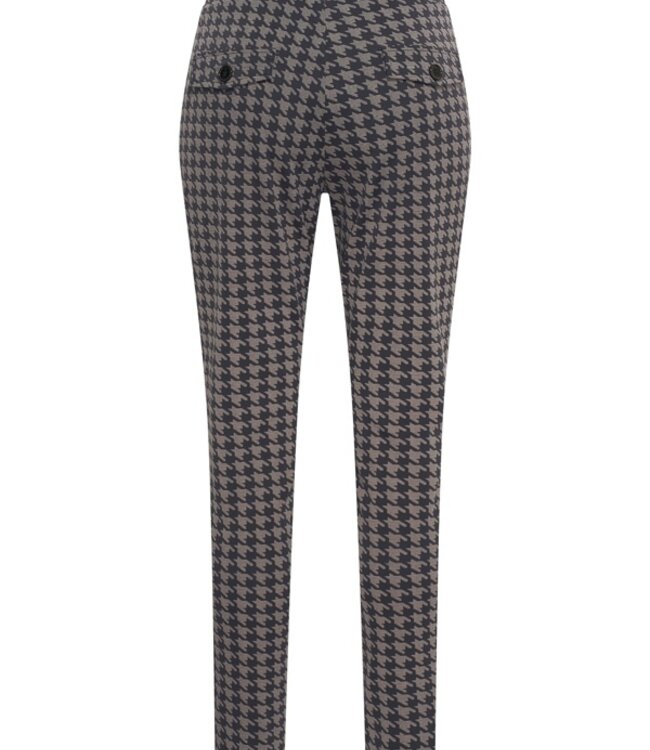MI PIACE Travel Broek Print Houndstooth 202016 Falcon