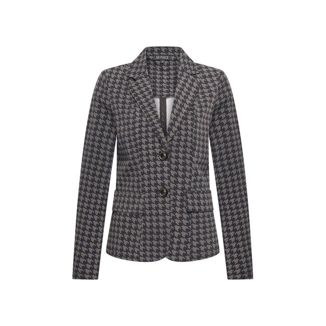 MI PIACE Travel Blazer Houndstooth Print 202015 Falcon