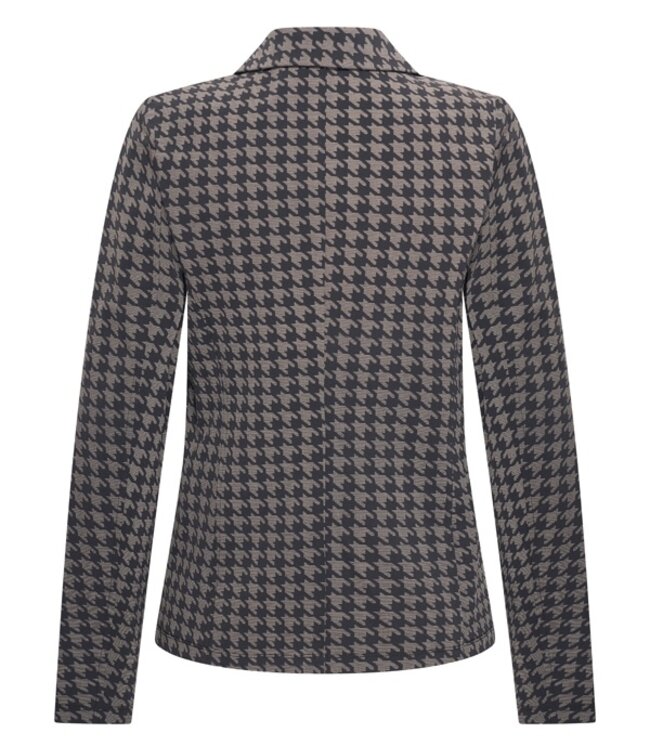 MI PIACE Travel Blazer Houndstooth Print 202015 Falcon