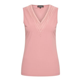 MI PIACE Travel Top Lace met Kant Uni 202254 Dusty Rose
