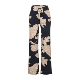 MI PIACE Travel Pantalon Big Flower Print 202089 Black