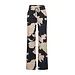MI PIACE Travel Pantalon Big Flower Print 202089 Black