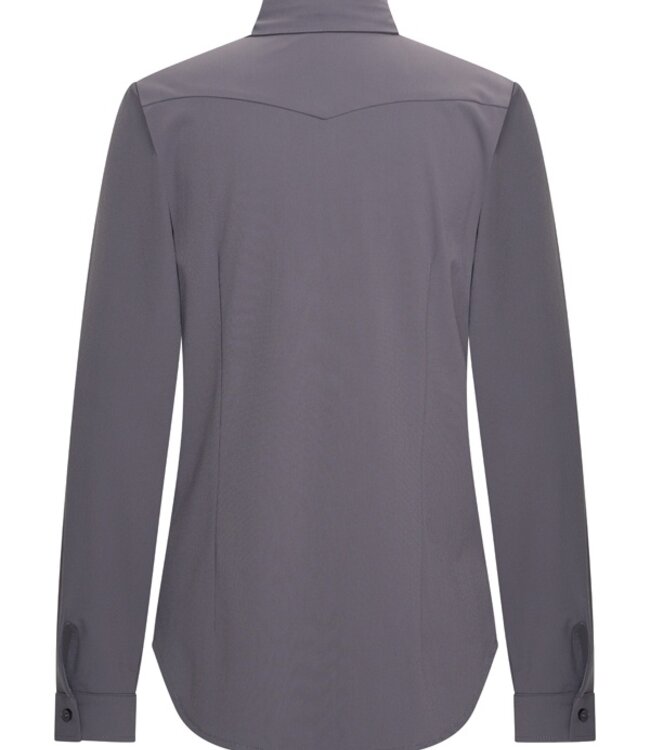 MI PIACE Travel Blouse Bow Uni 202709 Dark Grey