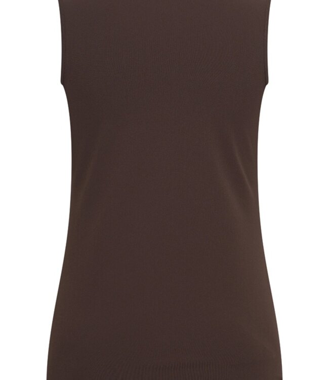 MI PIACE Travel Top Lace met Kant Uni 202254 Espresso