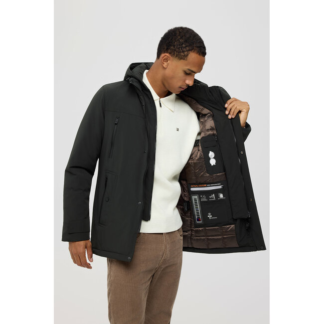 MI PIACE Men's Premium Puffer Coat – Technical Insulated Fabric | Style 6060