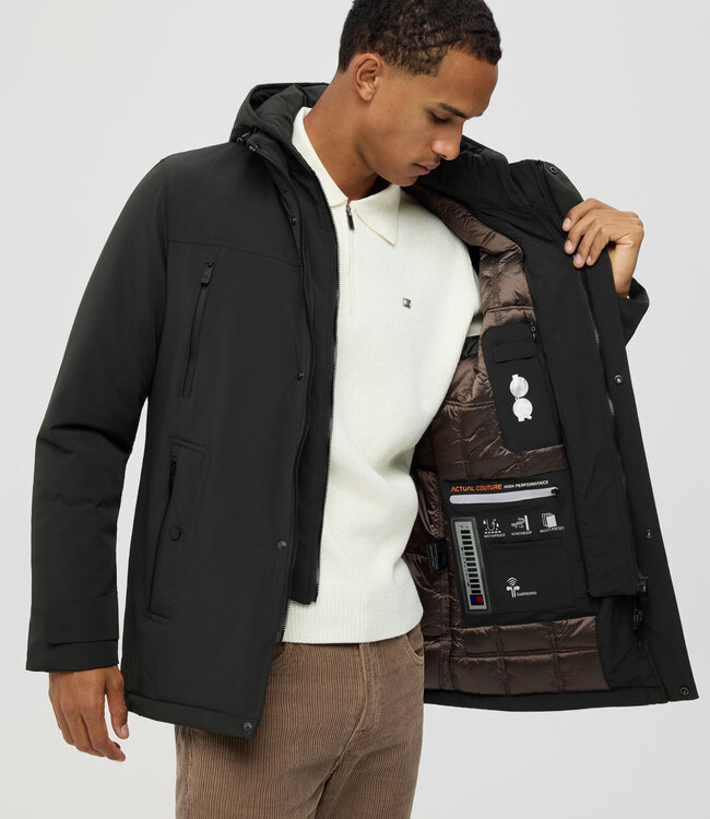 MI PIACE Men's Premium Puffer Coat – Technical Insulated Fabric | Style 6060