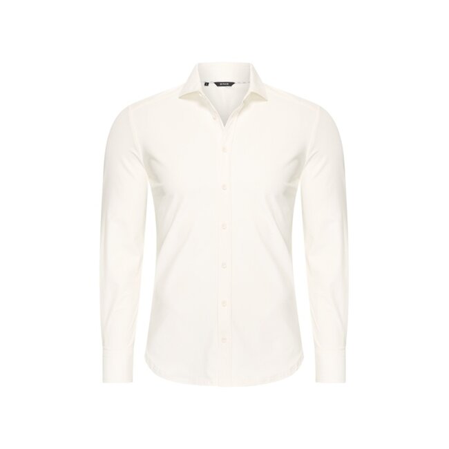 MI PIACE Travel Men Long-sleeve Shirt 2010 Off White